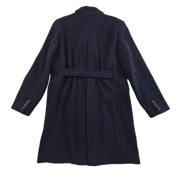 NEW J.Crew Men's $598 Ludlow Topcoat Heavyweight Wool Navy Size 40L NWT BS472 - Picture 2 of 16